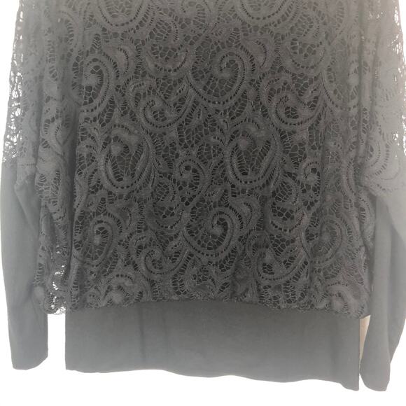 Joseph A. Sweater Womens Medium Lace Party Cocktail Evening Formal Occasionwear - Picture 8 of 9